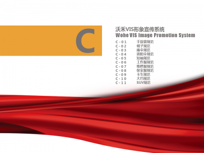 西安沃禾科技VI设计视觉指导手册C1-11VIS形象宣传视觉系统