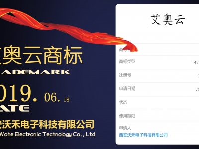 西安沃禾电子科技有限公司艾奥云商标